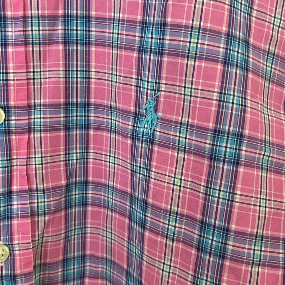 Vintage Ralph Lauren Men’s Large Classic Fit Button Down Shirt - Picture 3 of 7